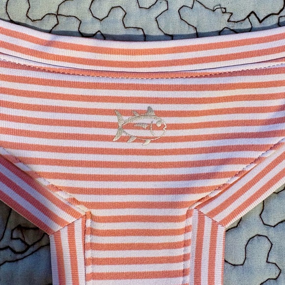 SOUTHERN TIDE Cherise Active T-Back Performance Tank in Citrus Punch Sz Large - Picture 10 of 13